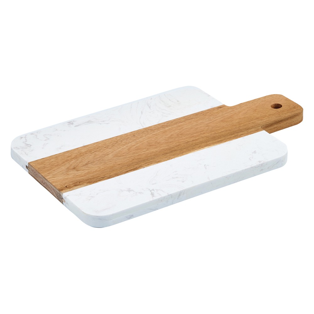 Marble and Wood Serving Board, 11-1/4" x 7" (6 Each)