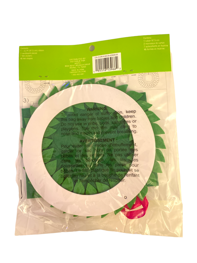Creatology Happy Spring Felt Wreath Kit
