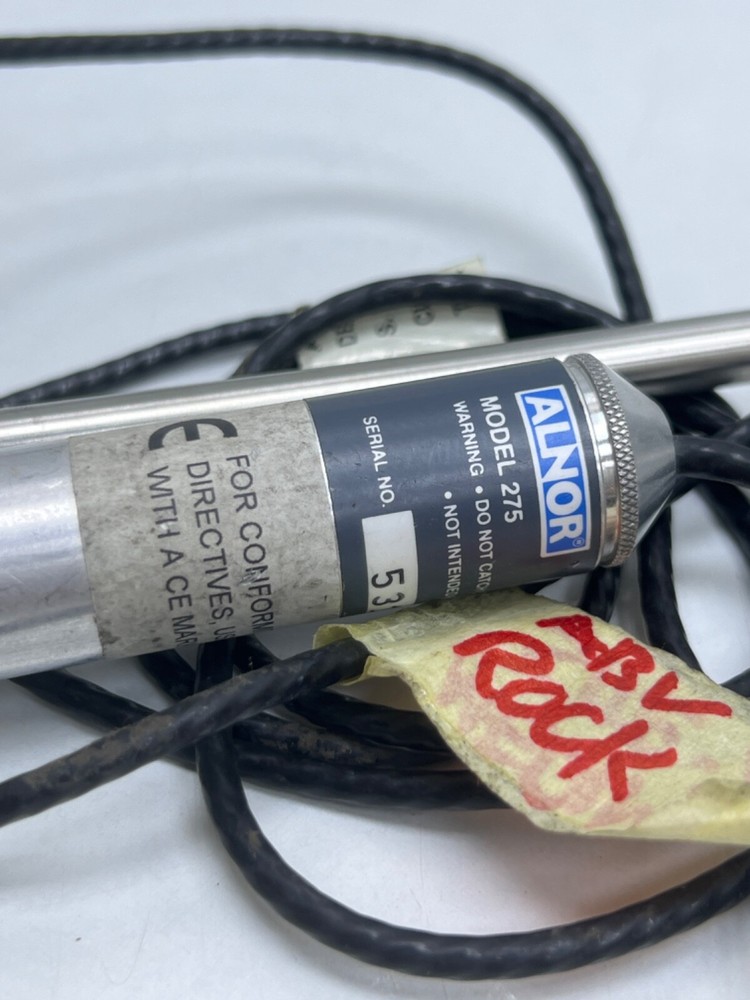 ALNOR MODEL 275 THERMO-ANEMOMETER PROBE