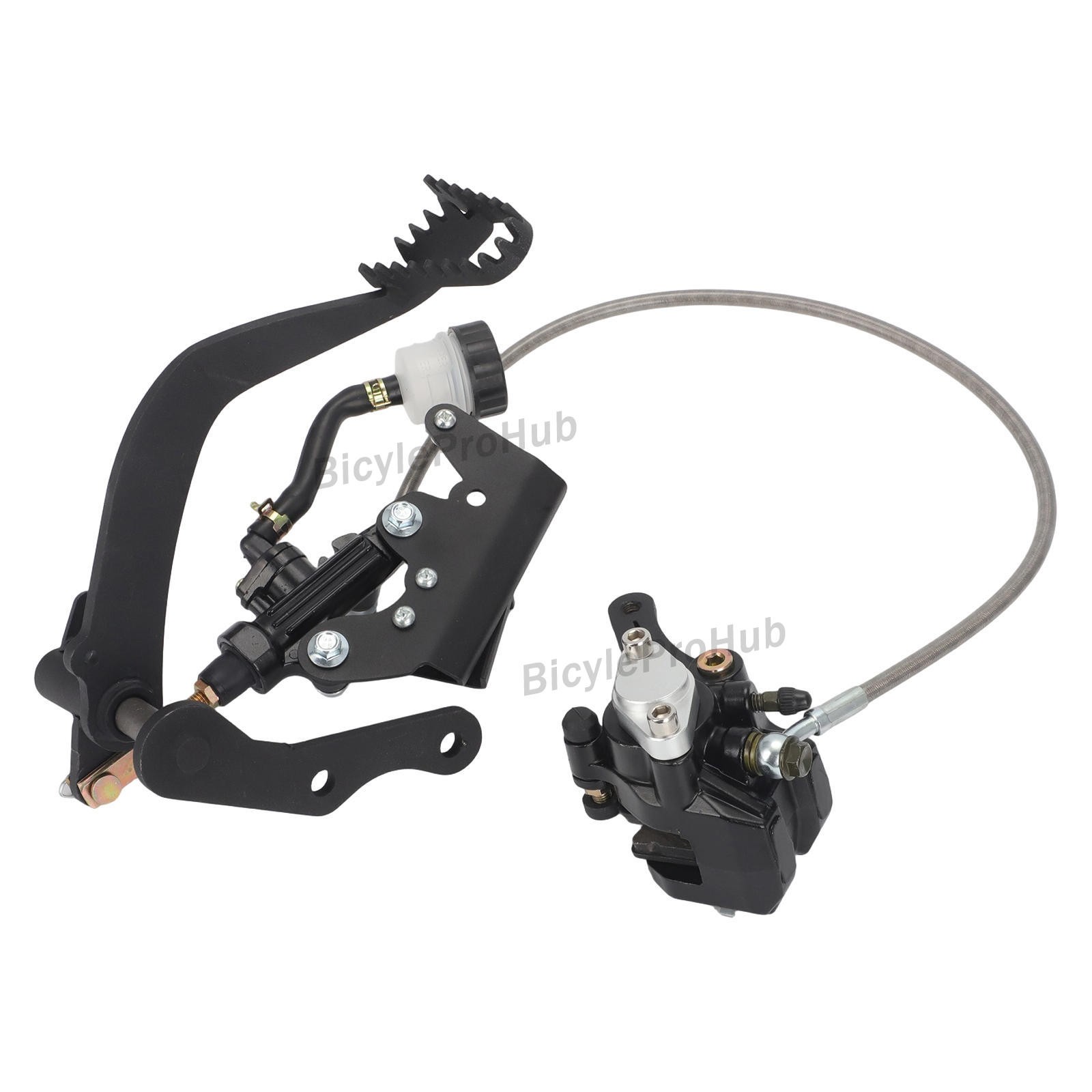 Complete Rear Hydraulic Brake Kit For 88-02 Yamaha Blaster YFS200 BOLT ON AND GO