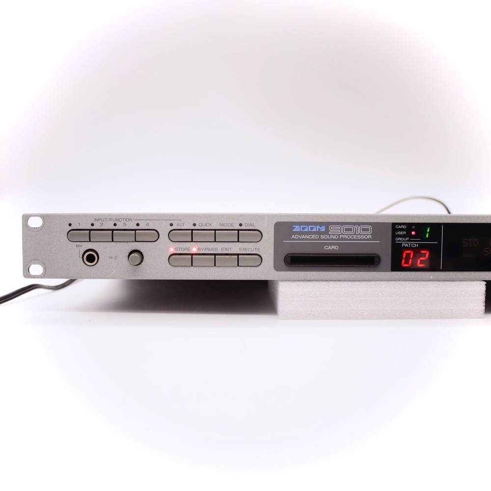 ZOOM 9010 Advanced Sound Processor Made in Japan Multi Effects Processor 001257