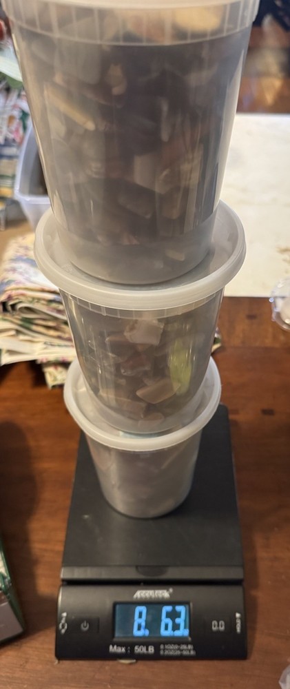 8 POUNDS SLICED POLISHED ROCKS