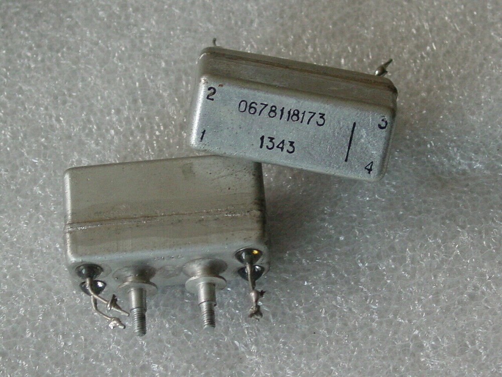 Electro Mechanical Filter Low Frequency 1343 Hz for Railways Equipment