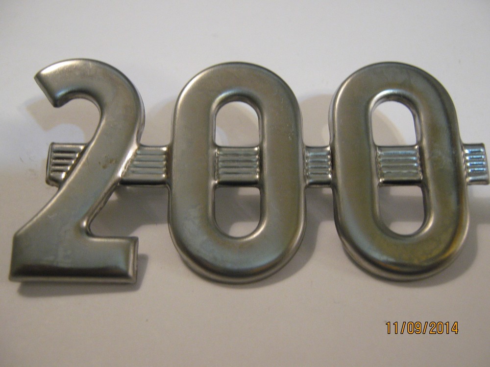 - Farmall 200 Hood Side Number