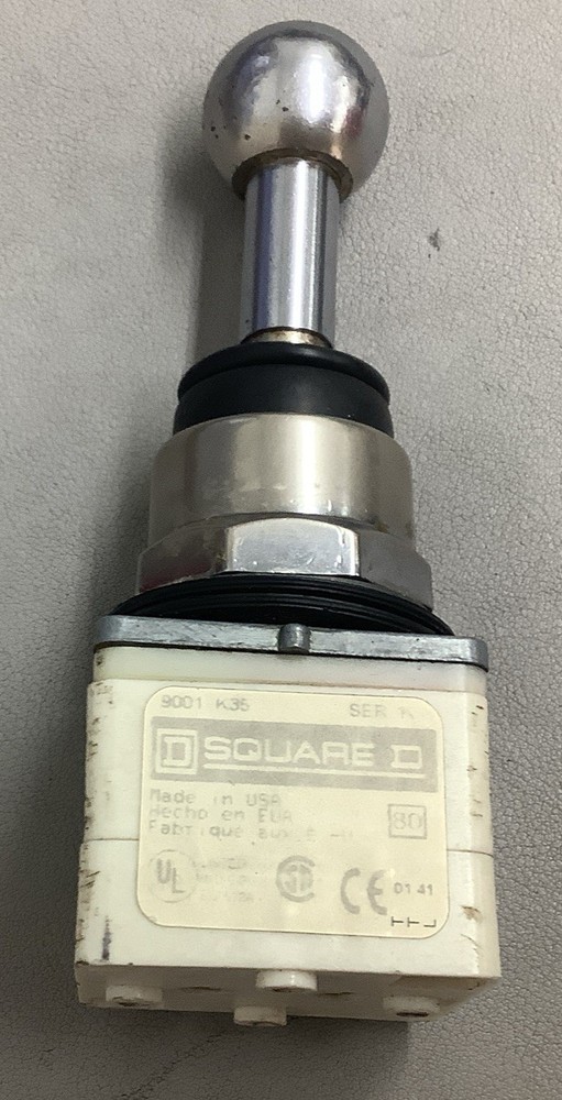 Square D 5 Position Joystick Controller Ser K 9001-K35 (b200)