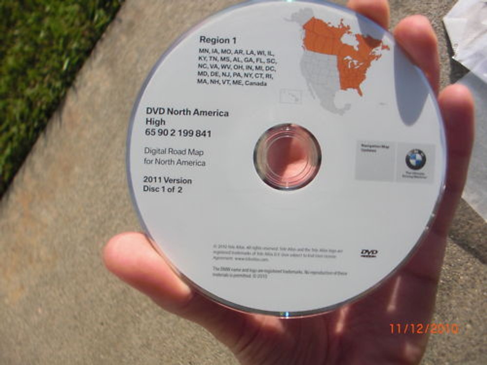2011 BMW E39 E46 X5 E65 745Li M5 M3 B7 NAVIGATION DVD
