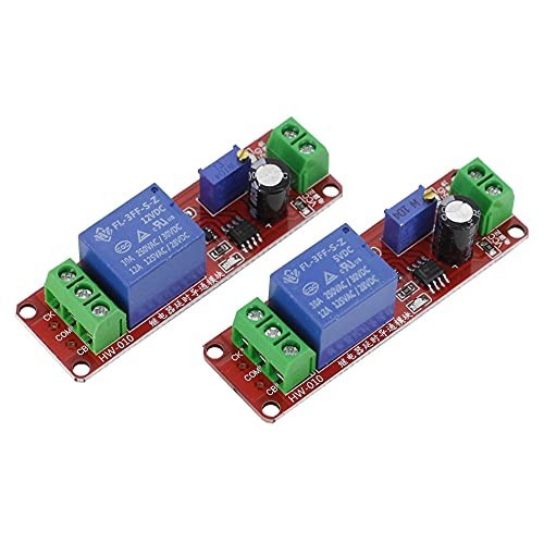 1 PCS NE555 Timer Switch Adjustable Module Time Delay Relay Module DC Delay 5V