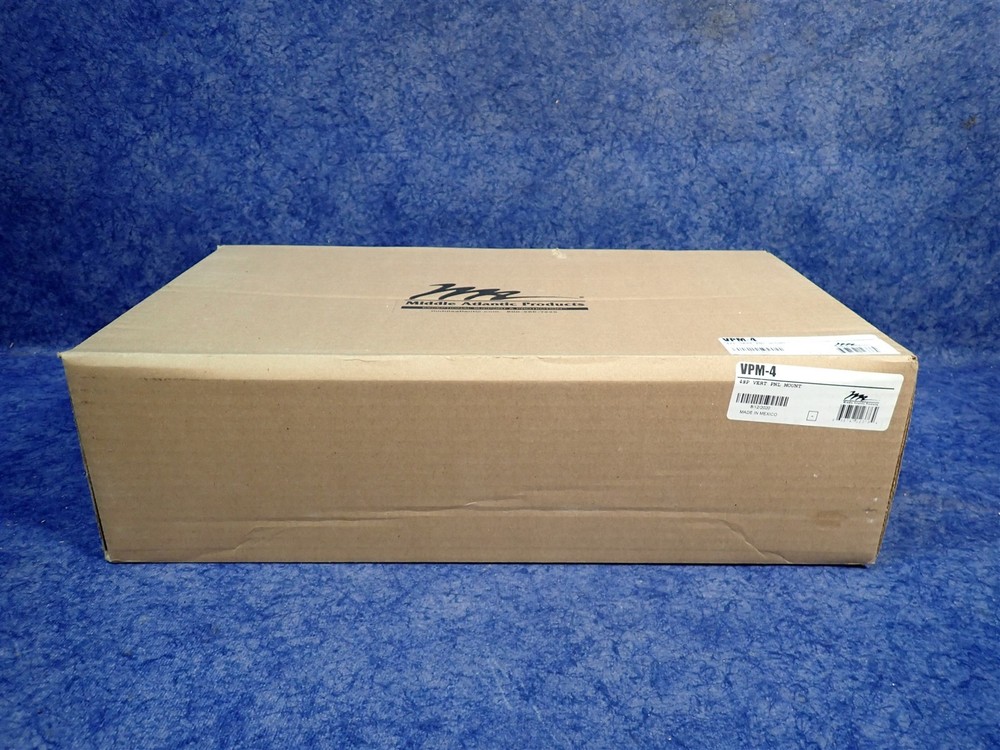 NEW Middle Atlantic VPM-4 4-Space Vertical Panel Mount (F12)