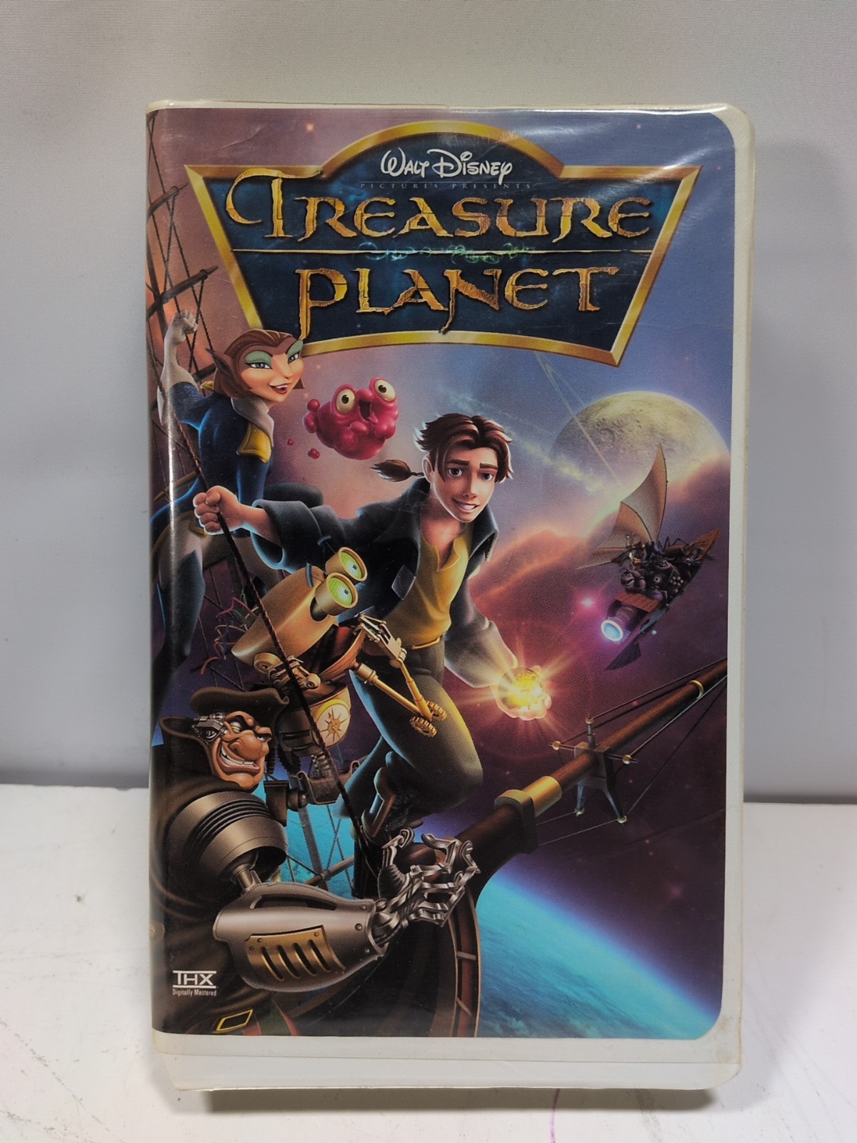 Walt Disney Treasure Planet VHS Movie - Classic Animated Adventure Accept. Cond.