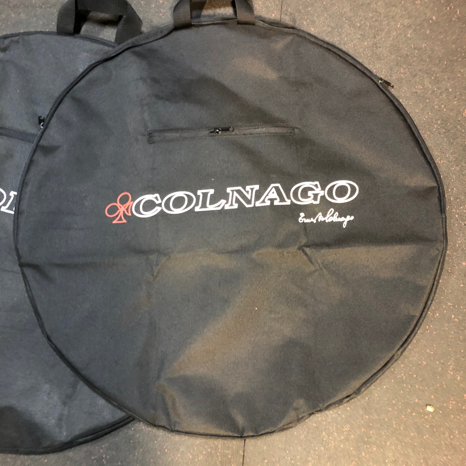 3 Colnago Black Unpadded Road Wheel Travel Bag Bags (2 ARE NEW, 1 IS USED)
