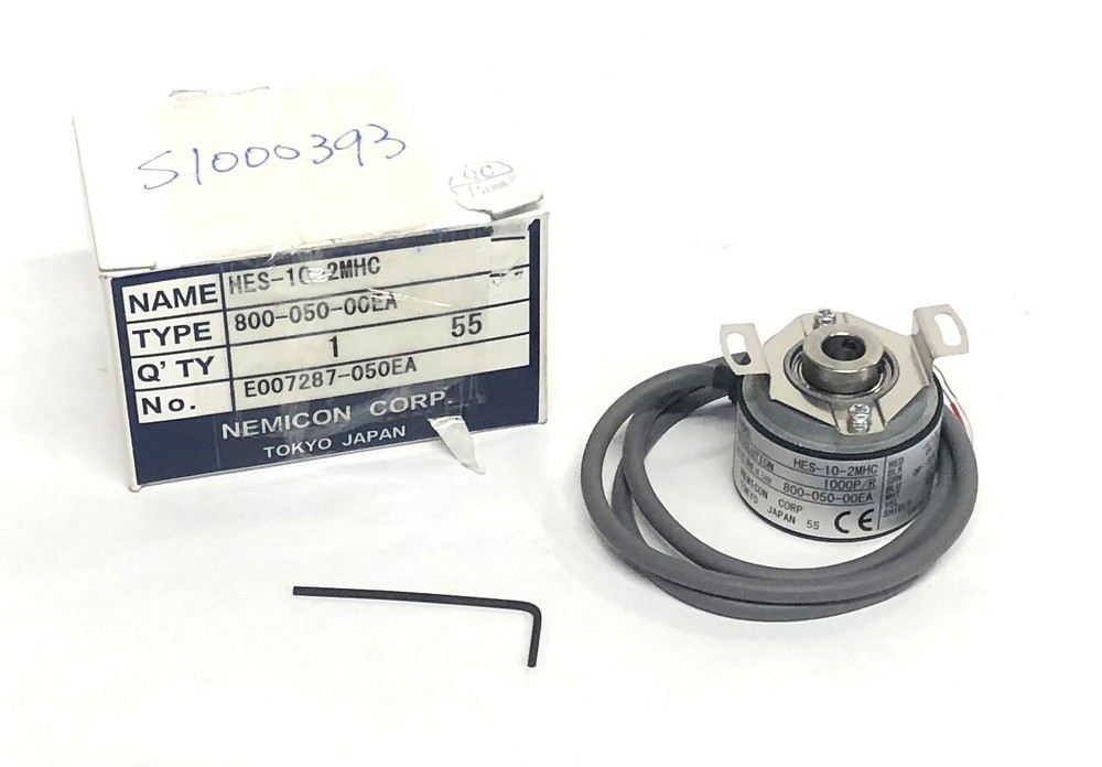 Nemicon Type 800-050-00EA Encoder HES-10-2MHC (E007287-050EA) NOS