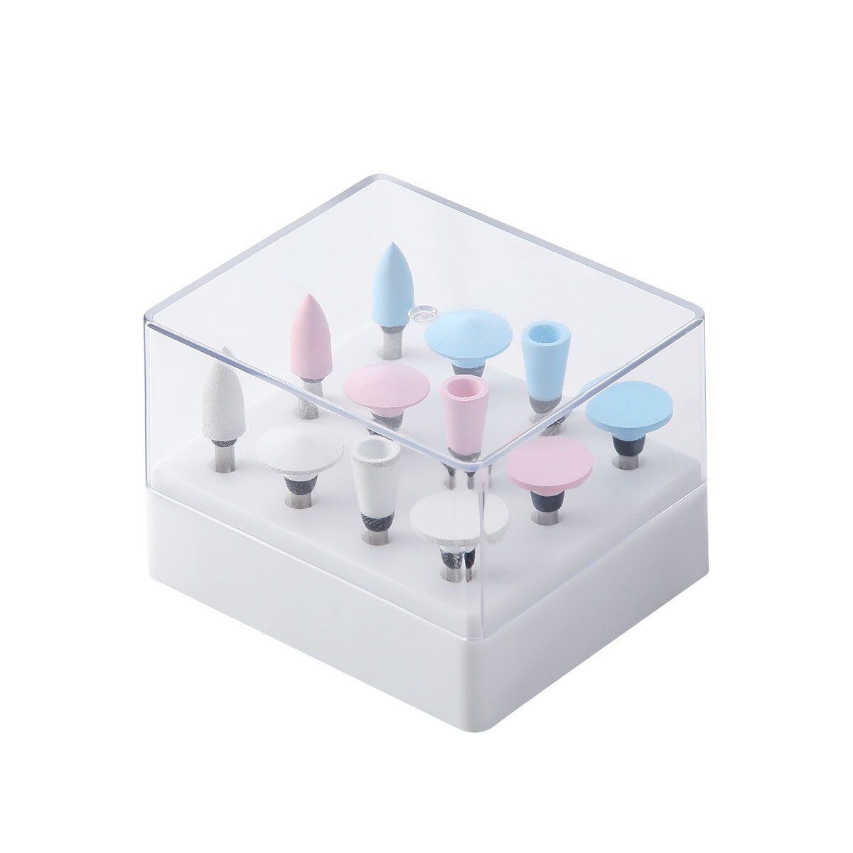 Dental Composite Polishing Burs Kit RA 2.35mm Silicone Polisher for Contra Angle