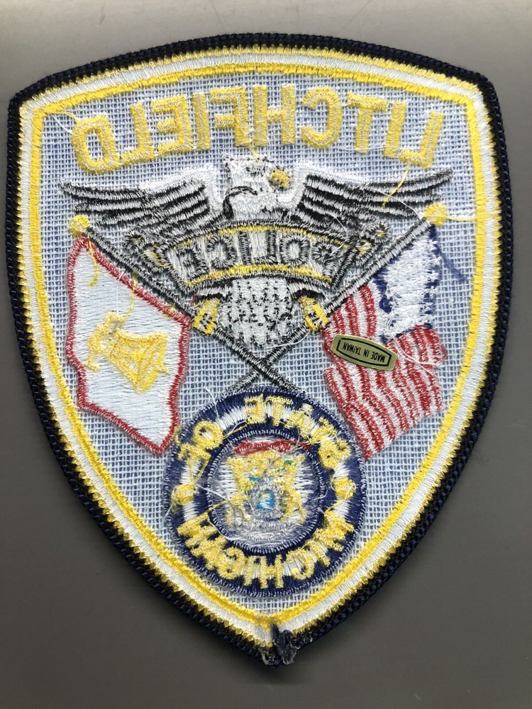 Litchfield Michigan Police Patch