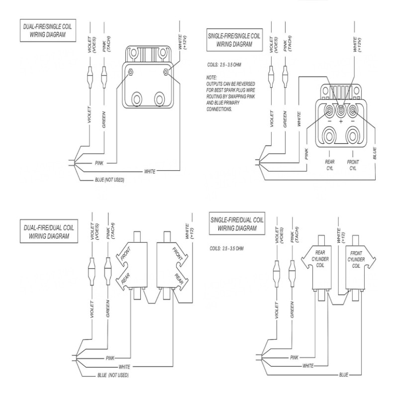 Programmable Single Fire Electronic Ignition Module For Harley EVO Shovelhead