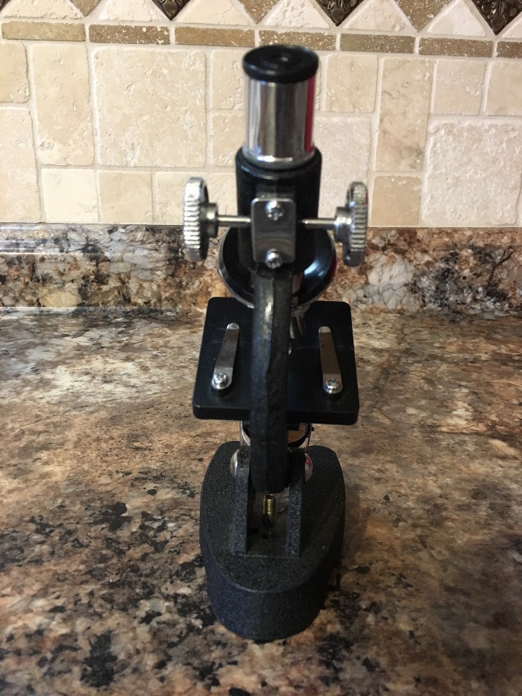 Vintage Precision Tested Optics 300 Power Microscope Lab w/Box~Creative Science