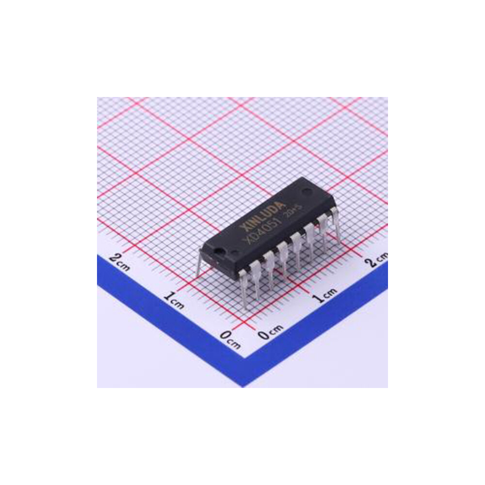1pcs XD4051 DIP-16