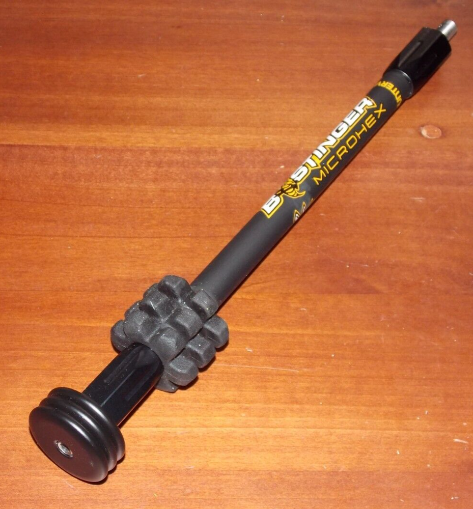 Bee Stinger MicroHex 10" Stabilizer in Matte Black- B Stinger