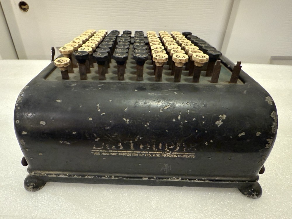 Rare Antique Burroughs Calculator Electric Adding Machine A425904