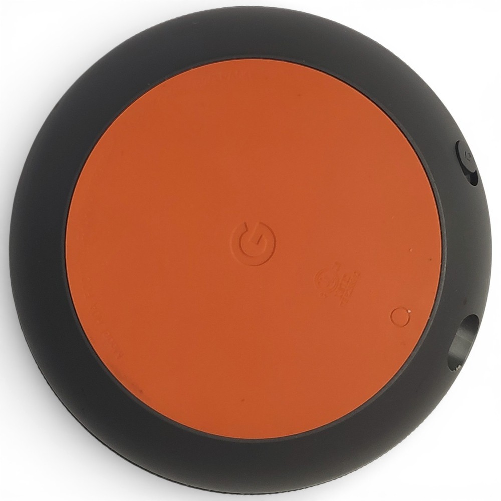 Google Home Orange Mini Smart Speaker Only No Adapter Untested