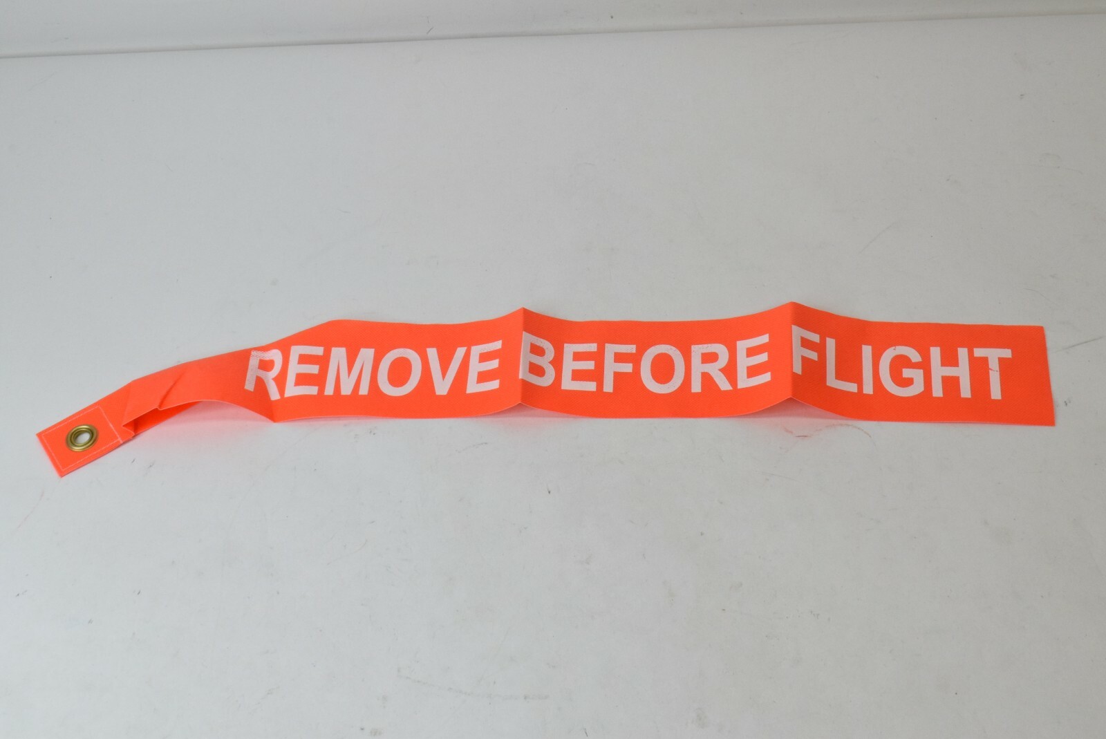 Remove Before Flight 24" Bright Orange Aircraft Safety Tag Flag Banner Hotrod