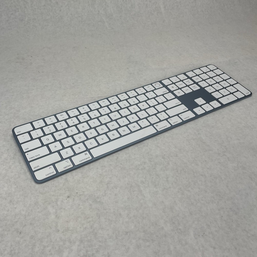 Apple Magic Keyboard A2520 Touch ID Numeric Keypad Blue