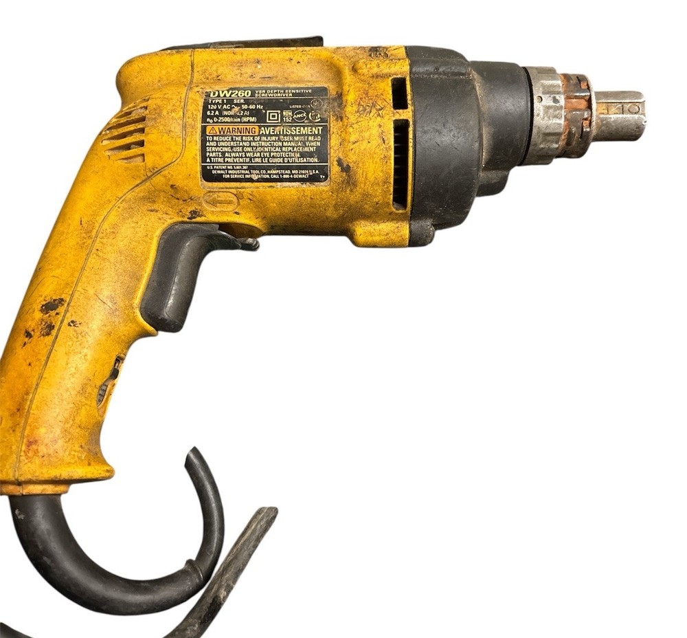 Dewalt DW260 VSR Depth Sensitive Screwdriver Corded *****Read Description *****