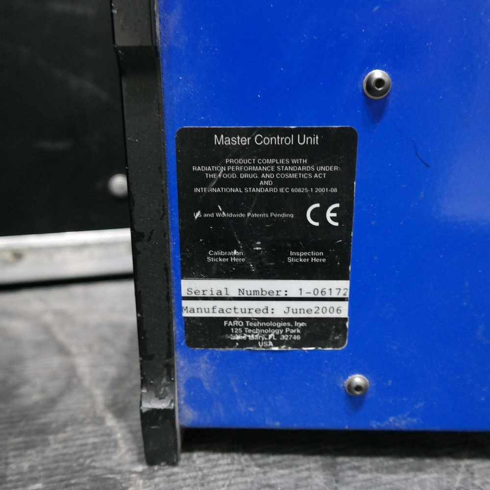 FARO Laser Tracker X V2 with Master Control Unit In Case with Accessories