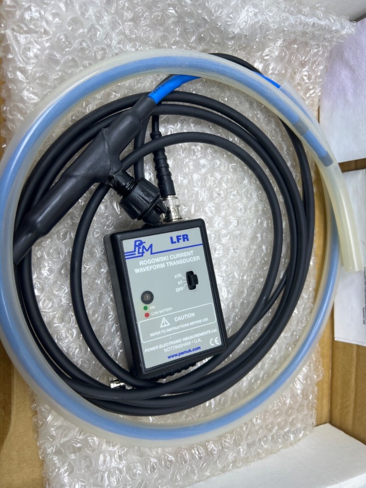PEM LFR Current probe LFR 1/15/1000 ROGOWSKI CURRENT WAVEFORM TRANSDUCER