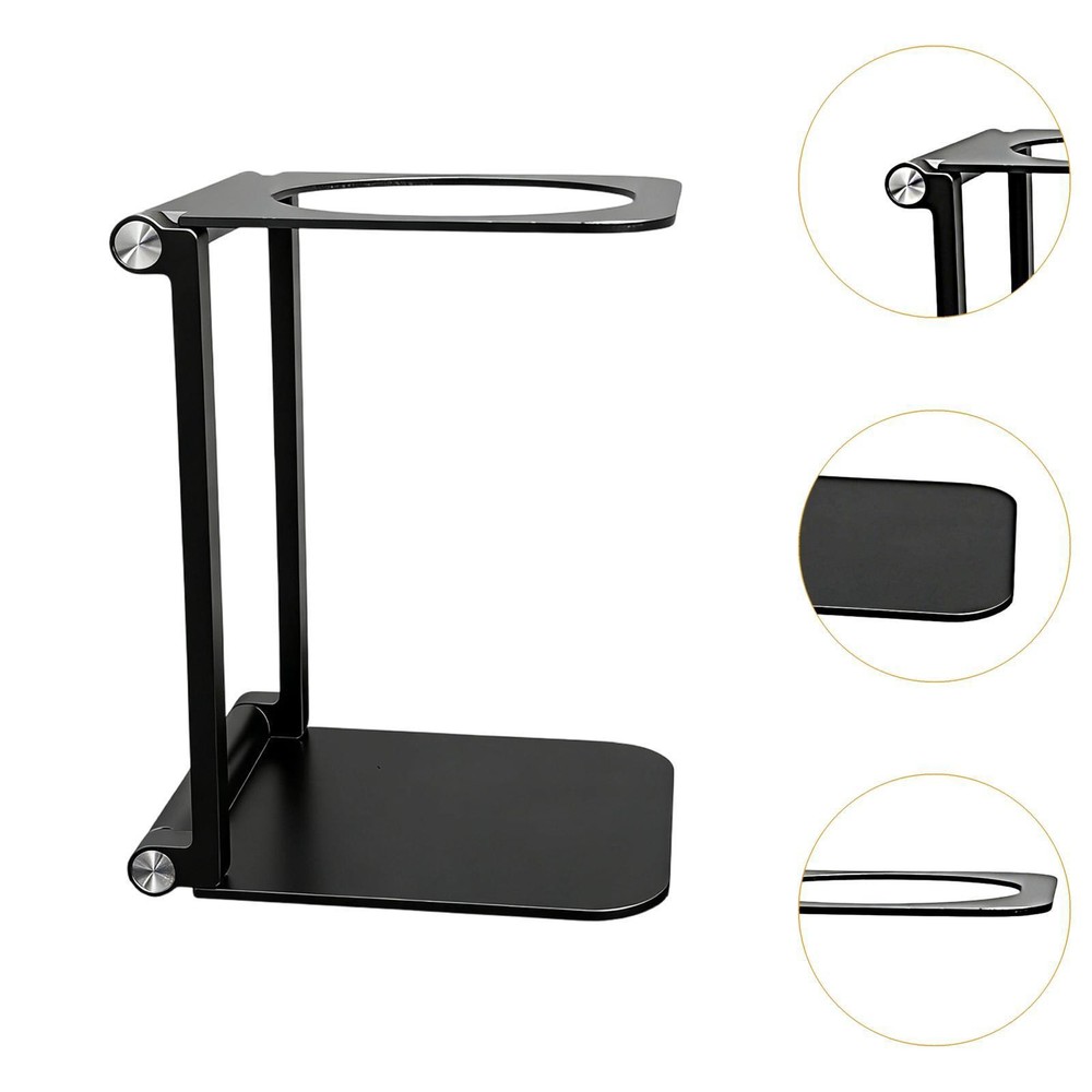 Coffee Maker Stand, Foldable Stand for Coffee Machine, Practical Black Stand for