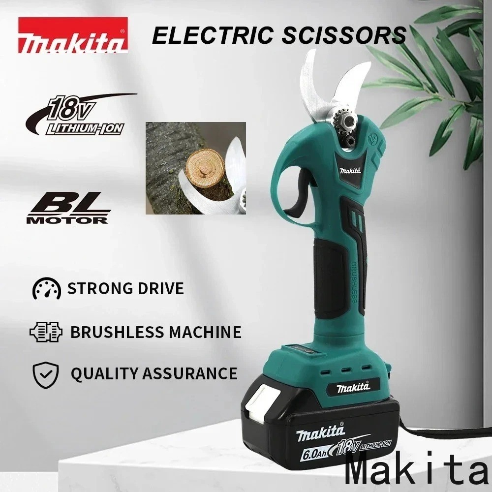 Makita 18v Battery Professional Cordless Electrician Scissors Pruning Shears...