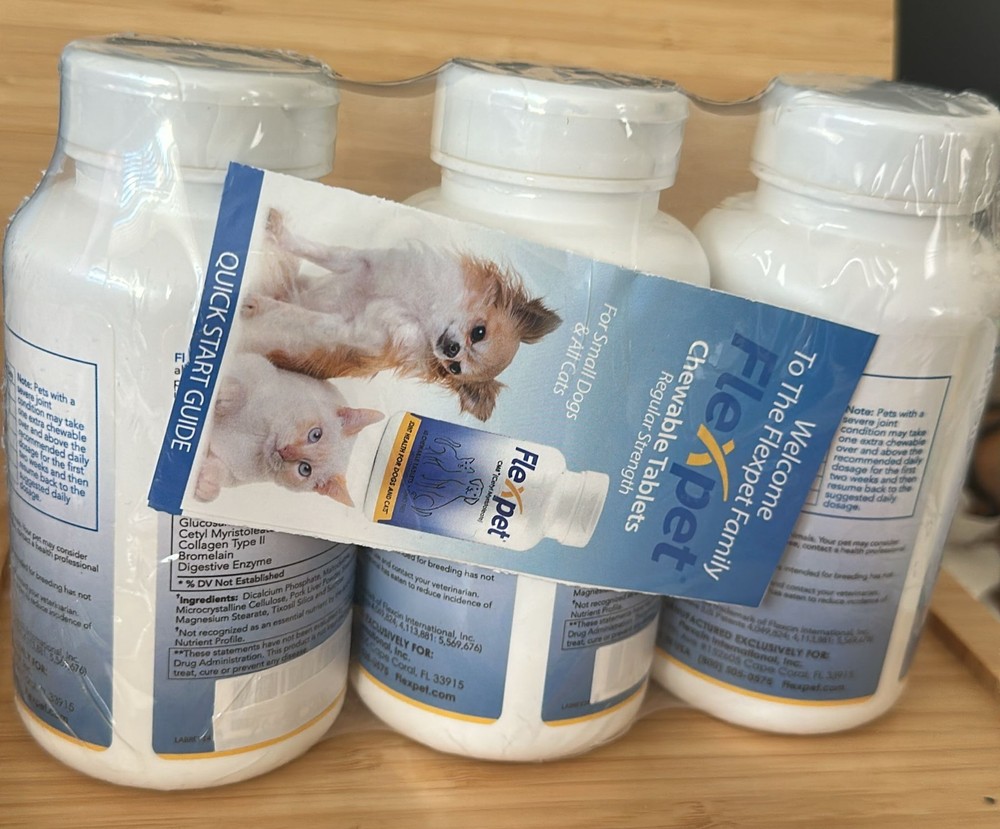 Flexpet with CM8 - Regular Strength 180 count