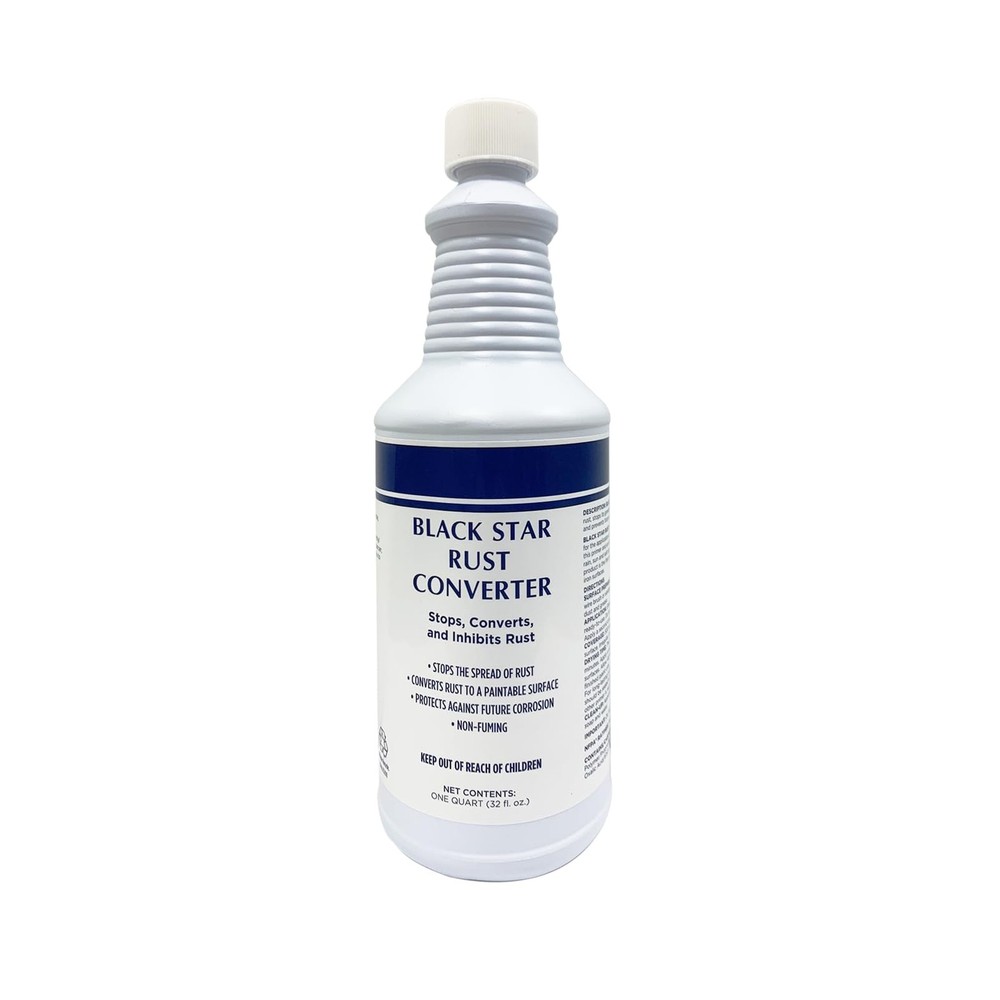 Rust Converter - Converts Rust on Any Steel Surface (1 Quart)
