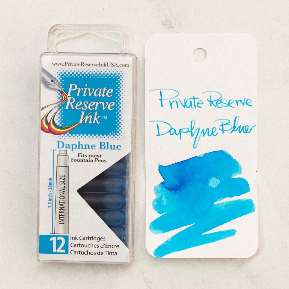 Private Reserve Ink Cartridges - Daphne Blue