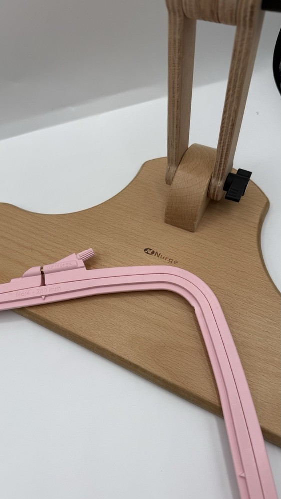 Nurge Embroidery Table Stand with Rectangular Embroidery Hoop 280 mm