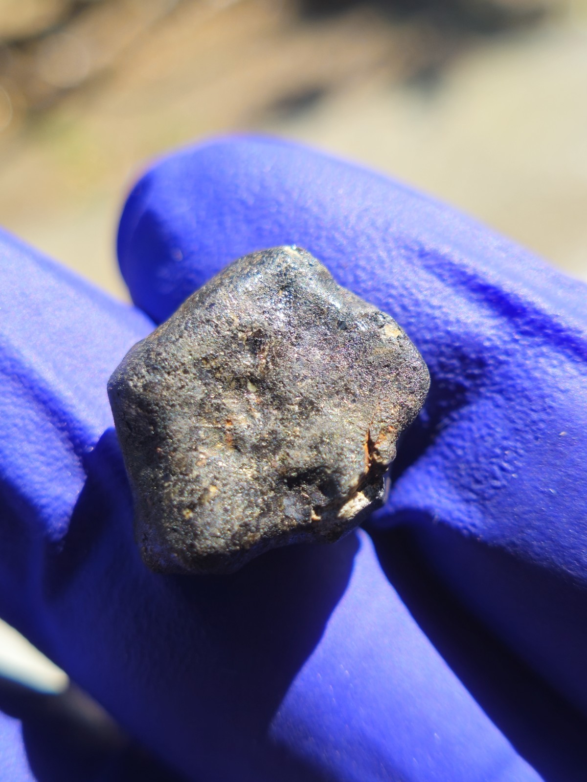 Chelyabinsk Meteorites 2.213g Fresh Crusted Individual COA Russia