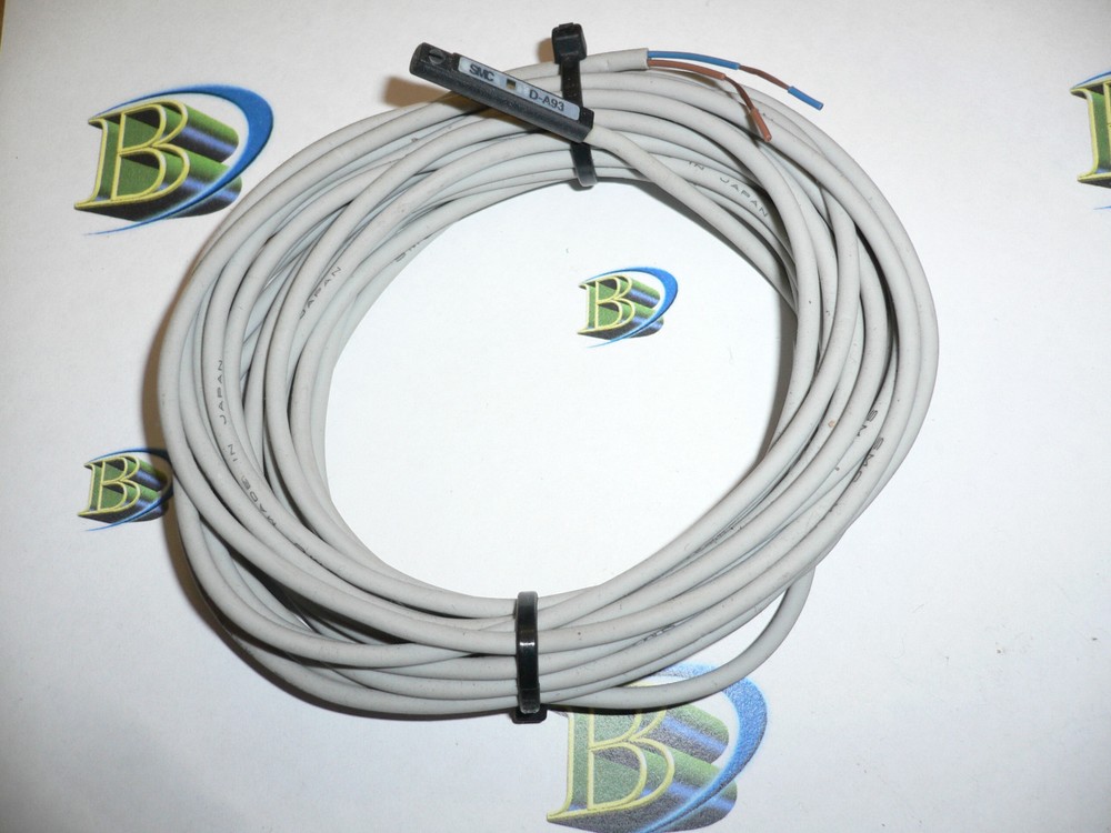 SMC D-A93Z LIMIT SWITCH 2 Wire REED SWITCH, DIRECT MOUNT 5m, SMC Actuators