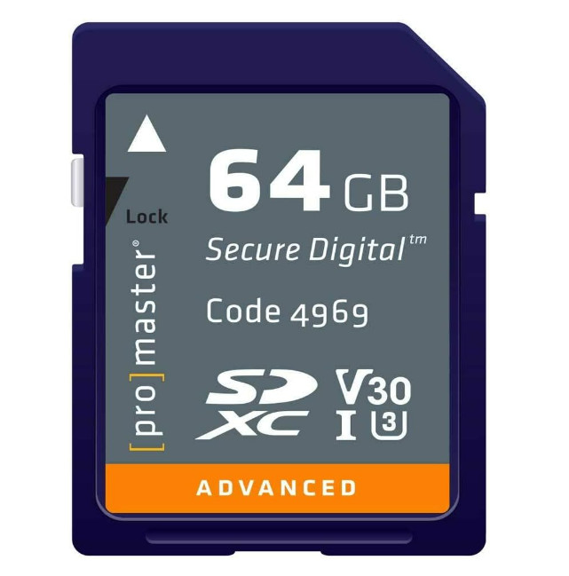 ProMaster - SDXC 64GB ADVANCED, Memory Card - x 5 pcs