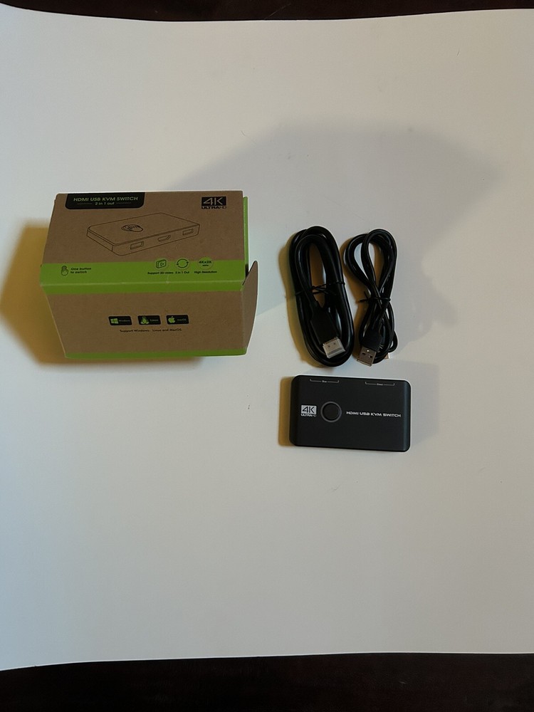 HDMI USB KVM SWITCH 4K ULTRA HD