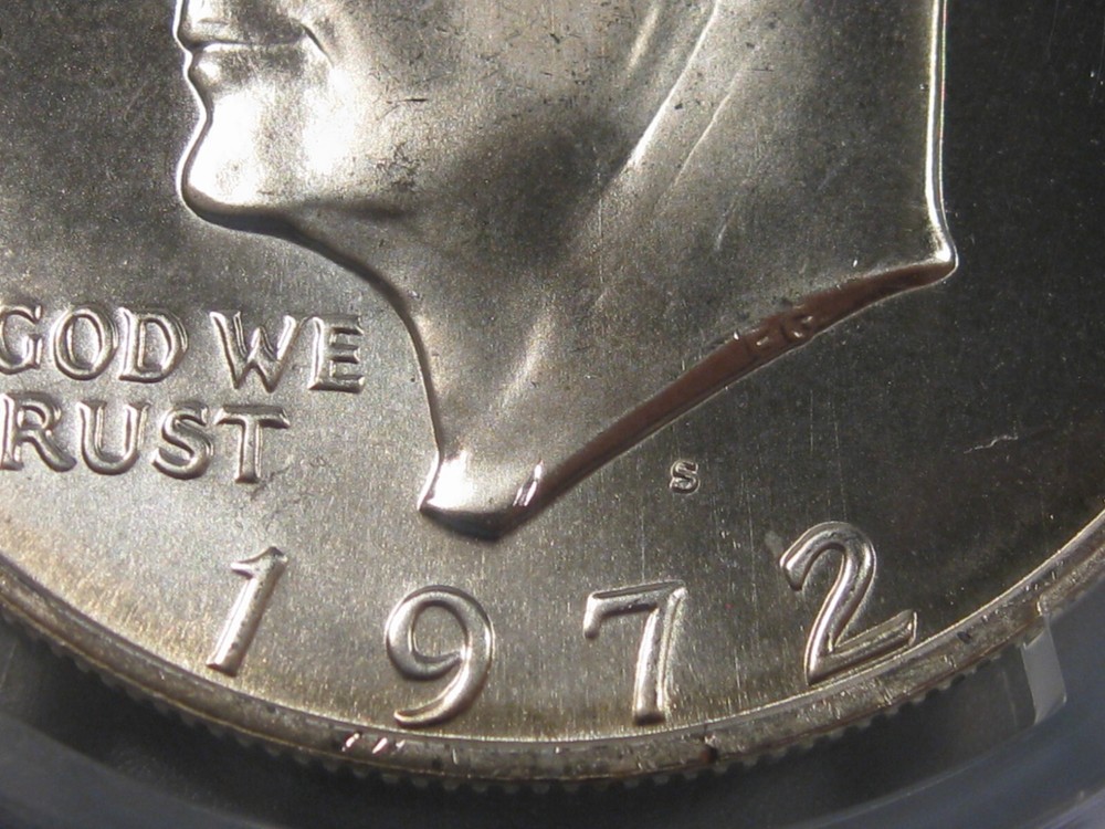 BU GEM 1972-S Silver Eisenhower Dollar PCGS MS67. #34