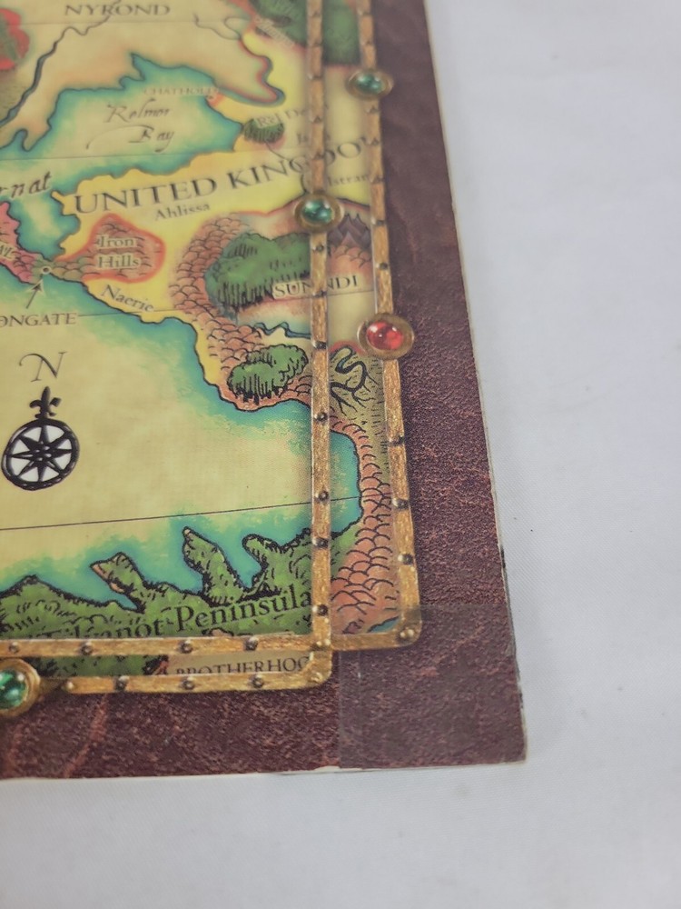 D&D 3.0 WOTC Gazetteer Accessory Missing Map