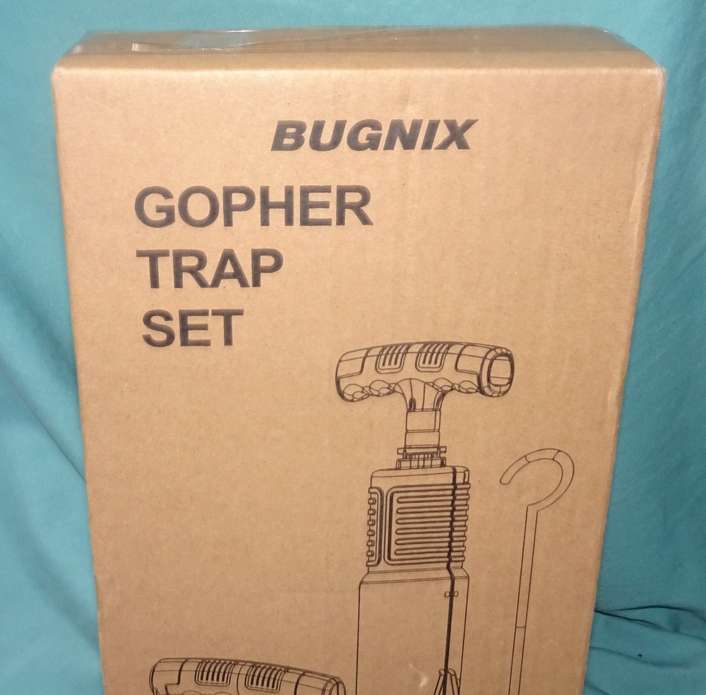 = new in box = Bugnix Gopher Trap Set