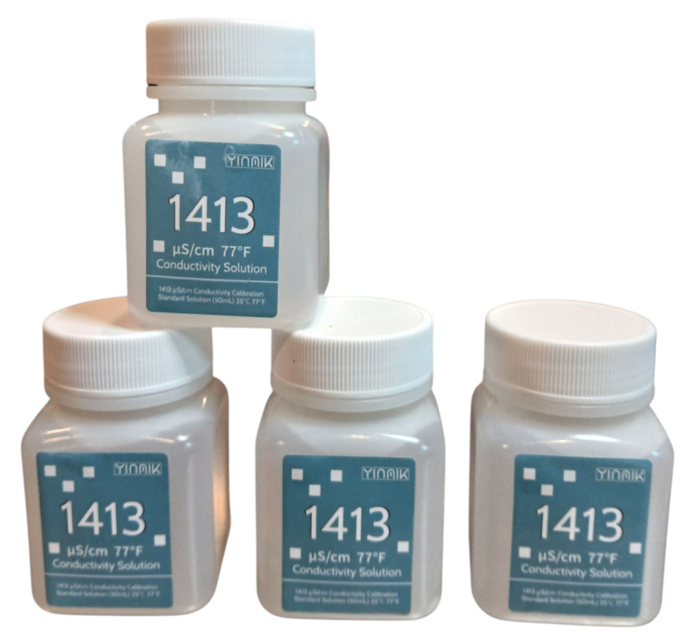 1413 Μs/Cm Calibration Solution, Conductivity Salt Standard Buffer Solution for