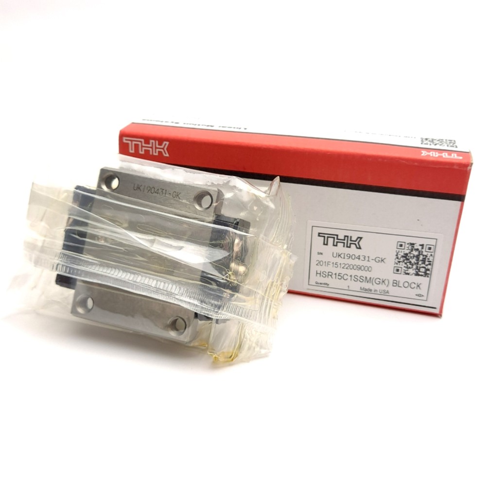 THK HSR15C1SSM(GK) Interchangeable Linear Guide Block, 56.6x47mm, M5 Mounting