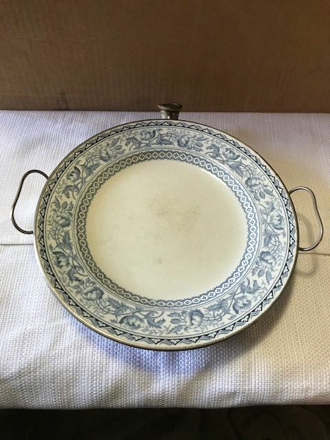 Vintage - 9" Heating Warming Dish - Good Condition -