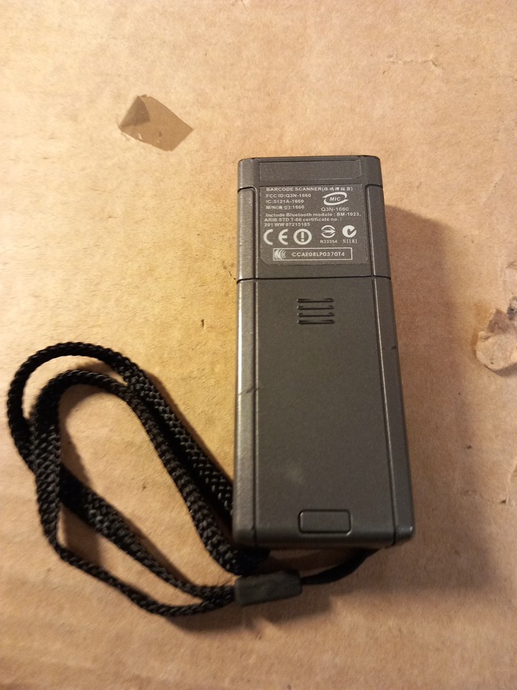 CIPHER LAB BARSODE SACANNER 1660 ,Battery not included