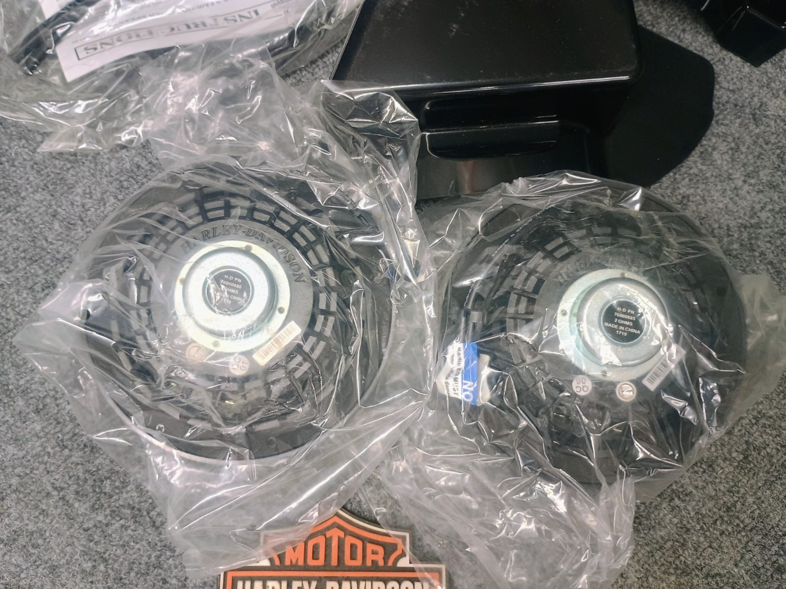 Harley-Davidson Boom! 2014-24 Audio Stage I 6.5” Lower Fairing Speakers 76000951