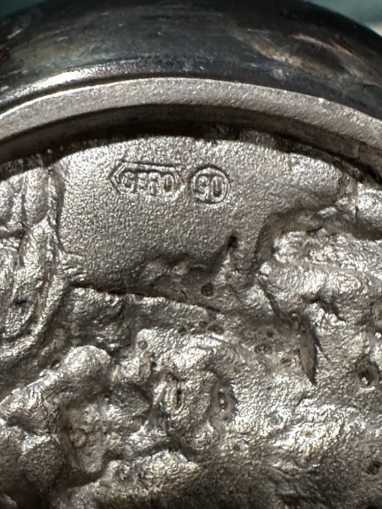 Wine Tasting Cup Salt Dip GERO Gerofabriek Danish Georg Nilsson Tastevin Silver