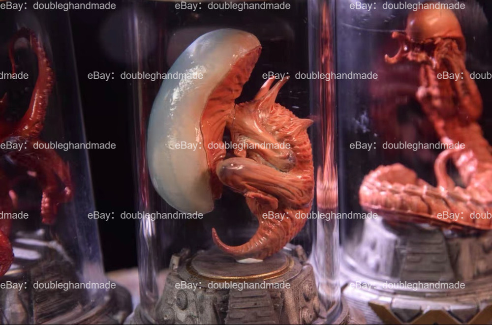 Alien Earth Set Specimen Model Display, Resin Material, Custom Made