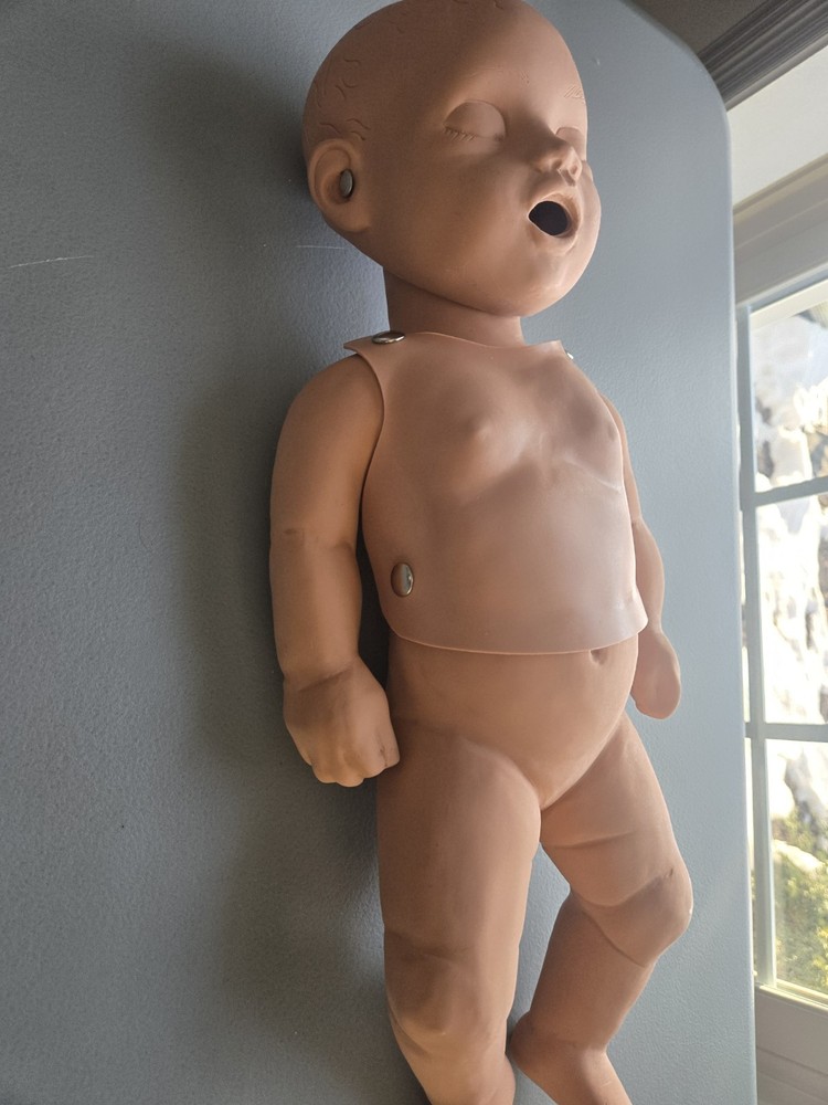 Simulaids Infant CPR Training Manikin - Non-Electronic, Removable Head & Chest