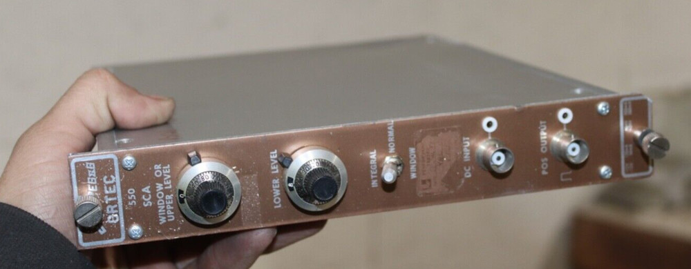 ORTEC 550 Single Channel Analyzer NIM BIN MODULE  SCA